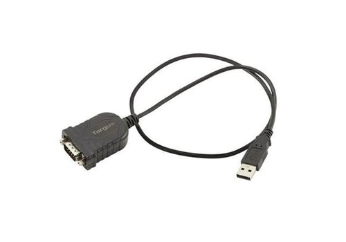 Targus ACA37EU USB naar Seriële Poort Adapterkabel – RS232 DB9 – 1,75 meter 
