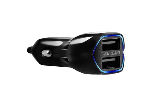 Targus APD503EU Dual USB Autolader – 17W – 12V/24V – 2 Poorten 