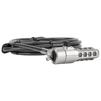 thumb-Targus DEFCON® 3-in-1 Universeel Combinatie Kabelslot – ASP86RGL – Resetbaar slot met 3 verwisselbare koppen-3