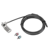 thumb-Targus DEFCON® 3-in-1 Universeel Combinatie Kabelslot – ASP86RGL – Resetbaar slot met 3 verwisselbare koppen-2