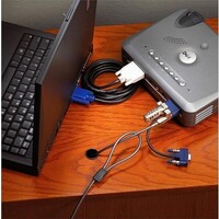 thumb-Targus DEFCON® VPCL Video Port Combination Lock – PA492E – Beveiligingskabelslot met VGA-doorvoer en resetbare combinatie-4