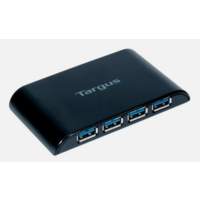 thumb-Targus USB 3.0 4-Port Hub – ACH119EU – Supersnelle USB-hub met externe voeding-1