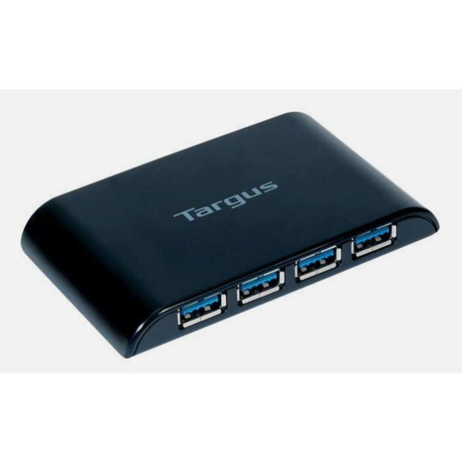 Targus USB 3.0 4-Port Hub – ACH119EU – Supersnelle USB-hub met externe voeding-1