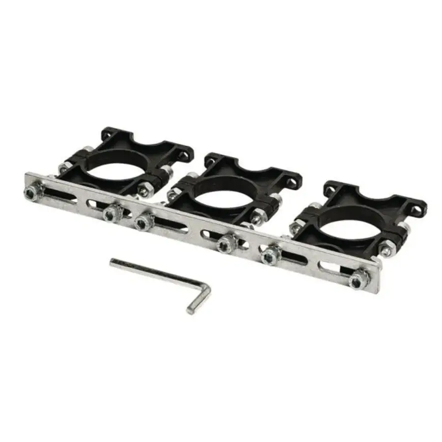 König SAT-MFH3 Multifeed-houder – Voor 2 of 3 LNB's – Verstelbaar 3° tot 9°-1