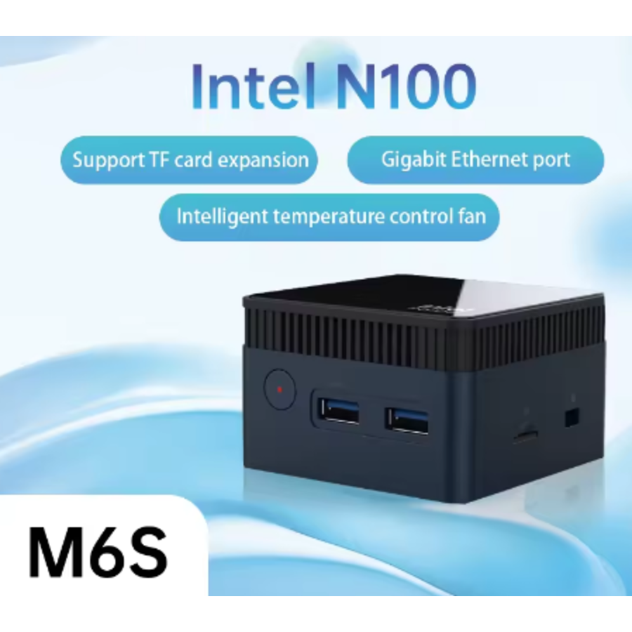 Zazitec M6S Mini PC – Intel Alder Lake-N100 – 12GB LPDDR5 RAM – 512GB NVMe SSD-1