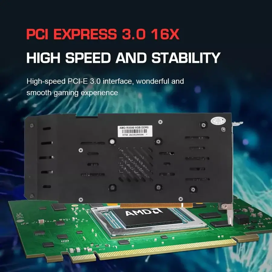 ELSA AMD Radeon RX 580 Videokaart – 8GB GDDR5 – 3X DisplayPort – 1X HDMI – PCIe 3.0 x16 – 256bit-6