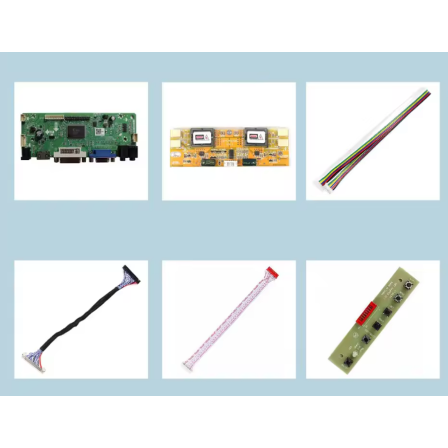 VSDISPLAY HDMI VGA DVI LVDS Controller Board voor 23.8" 1920x1080 LM238WF5-SSA1 30-Pins LCD-scherm-5