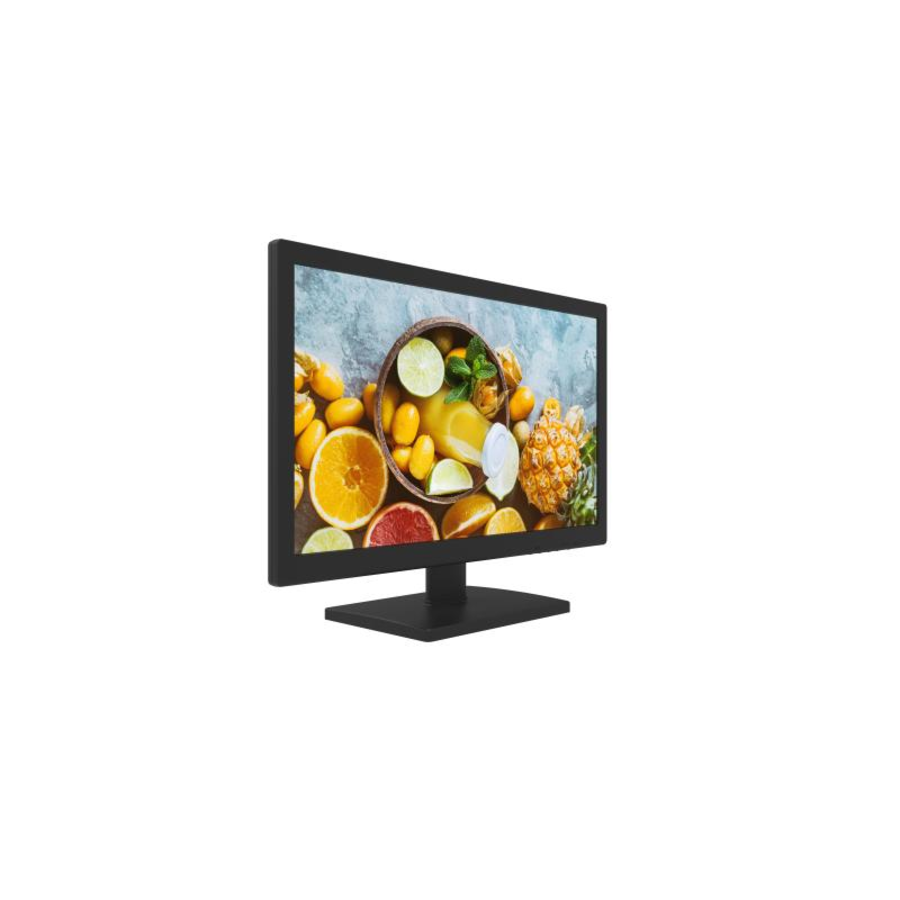 Hikvision DS-D5019QE-B – 18.5" HD LED Monitor – HDMI/VGA – 24/7 Gebruik – VESA 75×75-2