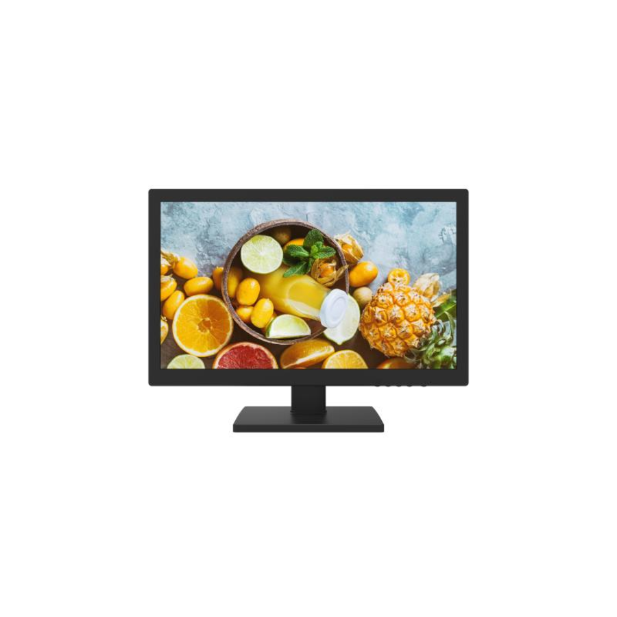 Hikvision DS-D5019QE-B – 18.5" HD LED Monitor – HDMI/VGA – 24/7 Gebruik – VESA 75×75-1