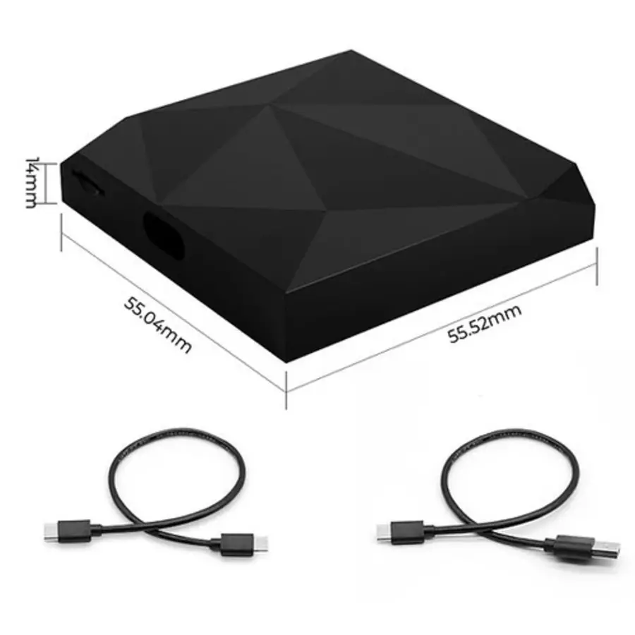 KYEBRIQ R2-LITE – Draadloze Android Auto Adapter voor Auto's met Bekabelde Android Auto (Android 11+)-3