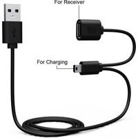 thumb-Rii i8 Plus Mini Draadloos Toetsenbord met Touchpad en Achtergrondverlichting – 2.4GHz USB-3
