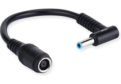 Verloopkabel geschikt voor o.a. HP 7.4mm Smartpin adapter naar HP Bluejack 4.5mm 