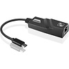 Glaabit USB C naar RJ45 Gigabit Ethernet Adapter – 10/100/1000 Mbps – Realtek RTL8153B – Plug & Play
