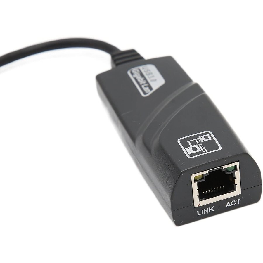 GLAABIT USB 3.0 naar Ethernet Adapter – Gigabit Netwerkadapter 10/100/1000 Mbps-3