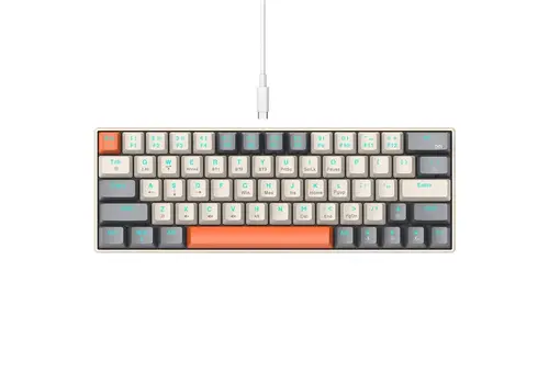 T-WOLF T30 Bluetooth Toetsenbord – Compact - Draadloos - RGB Verlicht 