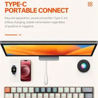 thumb-T-WOLF T30 Bluetooth Toetsenbord – Compact - Draadloos - RGB Verlicht-7