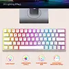 T-WOLF T-WOLF T30 Bluetooth Toetsenbord – Compact - Draadloos - RGB Verlicht
