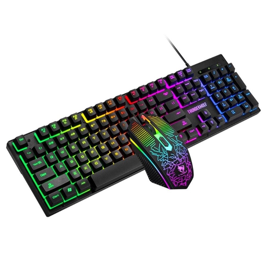 T-WOLF TF400 4-in-1 Gaming Set – RGB Toetsenbord, Muis, Headset en Muismat-5