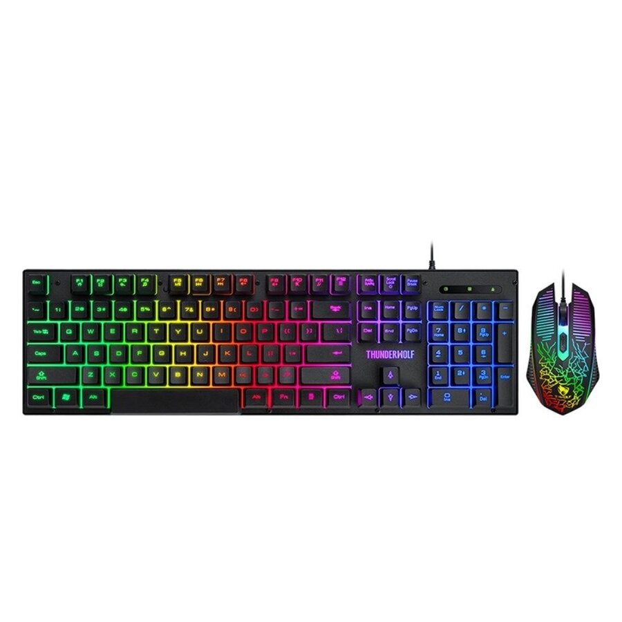 T-WOLF TF400 4-in-1 Gaming Set – RGB Toetsenbord, Muis, Headset en Muismat-4