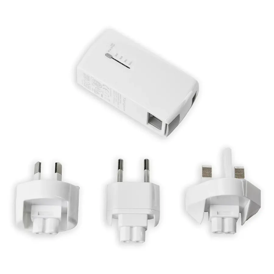 Targus APD752EU 2-in-1 USB-Wandlader en Powerbank - 2100mAh - Wit-2