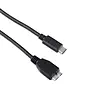 Targus Targus USB-C naar Micro-USB B Kabel – 1m – 10Gbps – 3A – Zwart (ACC925EUX)