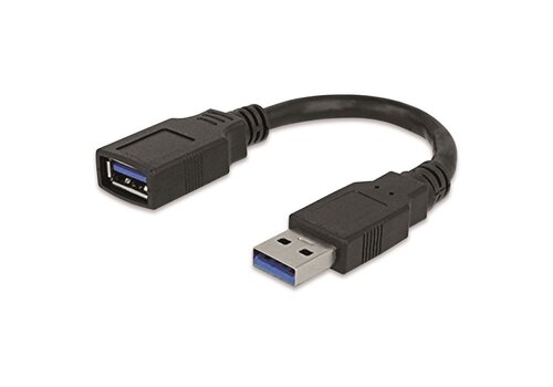 Targus ACC997EUX USB 3.0-verlengkabel – 15 cm – Zwart 