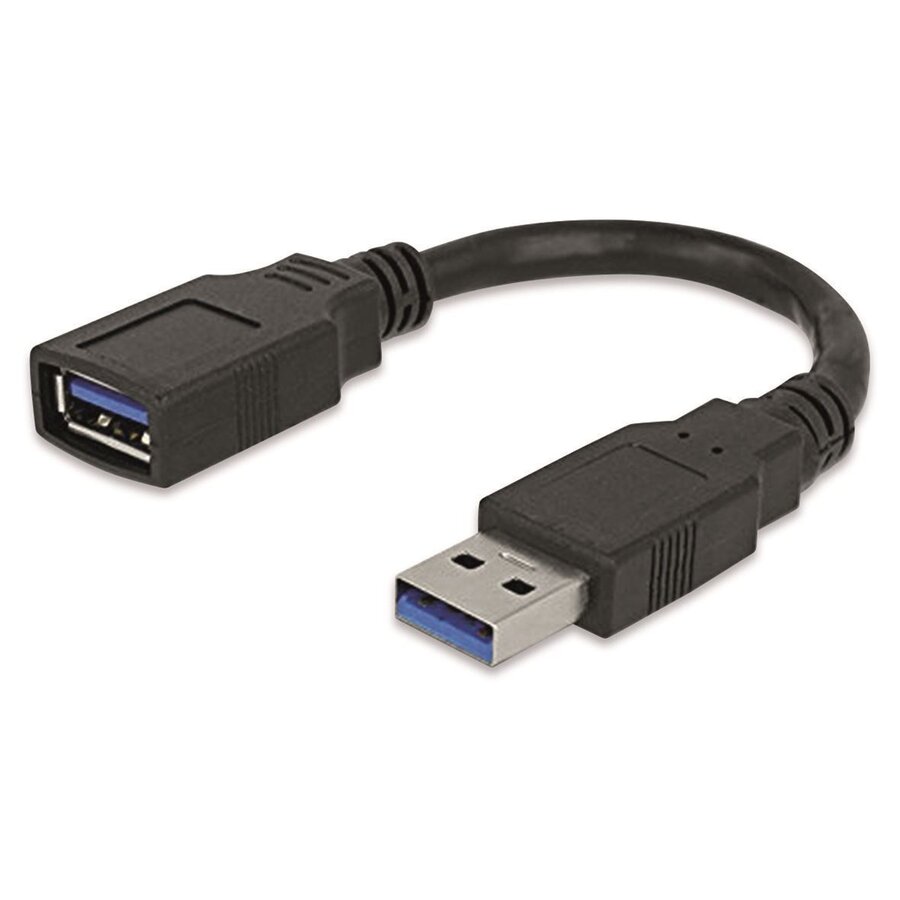 Targus ACC997EUX USB 3.0-verlengkabel – 15 cm – Zwart-1