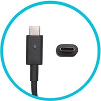 thumb-Originele Dell 130W USB‑C Adapter – Krachtige Netvoeding voor High‑Performance Laptops-5