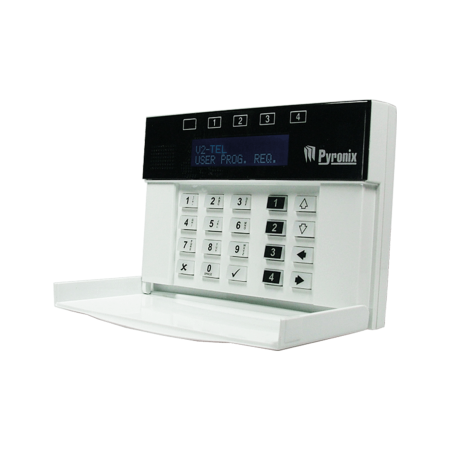 Pyronix FPV2TEL – Half‑duplex PSTN spraak‑dialler met 6 inputs & 4 outputs-1