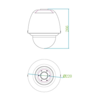 thumb-TruVision TVP‑2401‑SB – 1080p HD‑TVI PTZ‑domecamera met 30× zoom │ IP66-2