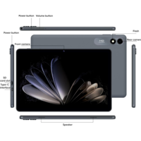 thumb-COLORROOM C3 Pro 10.1″ Tablet PC (Inclusief blauwe hoes)-2