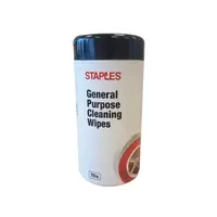 Staples Alcoholvrije Reinigingsdoekjes - 70 stuks