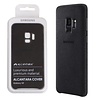 Samsung Galaxy S9 Alcantara Backcover – Origineel EF‑XG960 (Zwart)