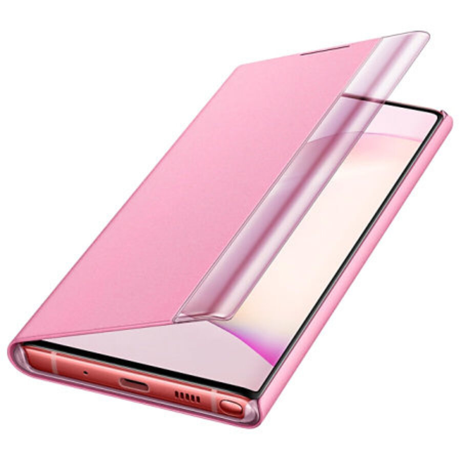 Samsung Galaxy Note 10 Clear View Cover – Origineel EF‑ZN970CPEGWW (Roze)-4