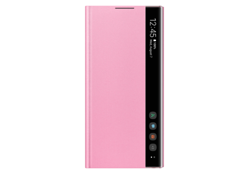 Samsung Galaxy Note 10 Clear View Cover – Origineel EF‑ZN970CPEGWW (Roze) 
