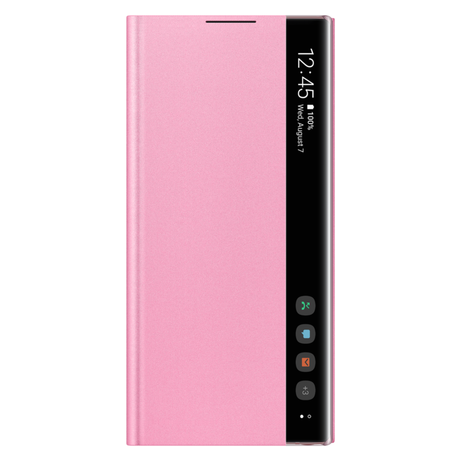 Samsung Galaxy Note 10 Clear View Cover – Origineel EF‑ZN970CPEGWW (Roze)-1