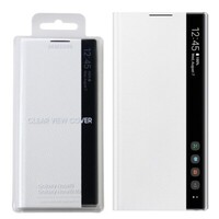 thumb-Samsung Galaxy Note 10 Clear View Cover – Origineel EF‑ZN970CWEGWW (Wit)-1