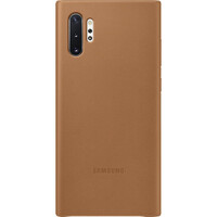 thumb-Samsung Galaxy Note 10+ Hard‑Cover Leather Cover – Origineel EF‑VN975LAEGWW (Camel/Bruin)-2
