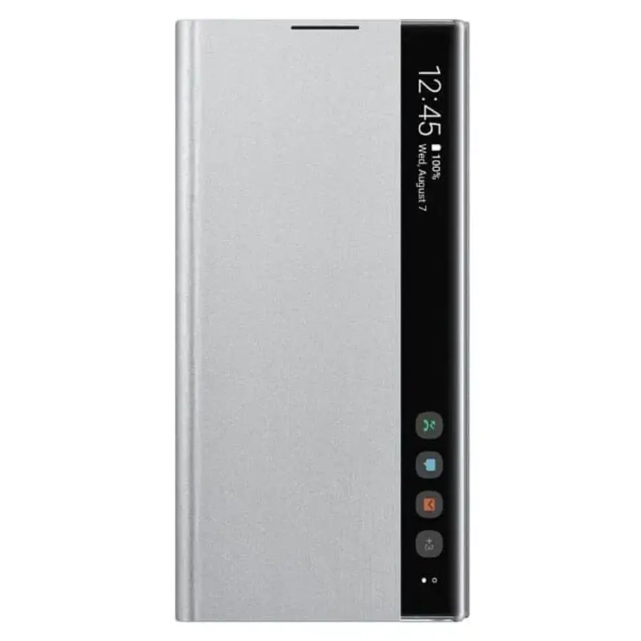 Samsung Galaxy Note 10+ LED Clear View Cover – Origineel EF‑NN975SSEGWW (Zilver)-2