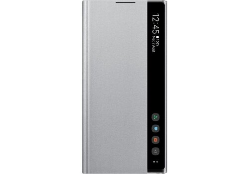 Samsung Galaxy Note 10+ LED Clear View Cover – Origineel EF‑NN975SSEGWW (Zilver) 