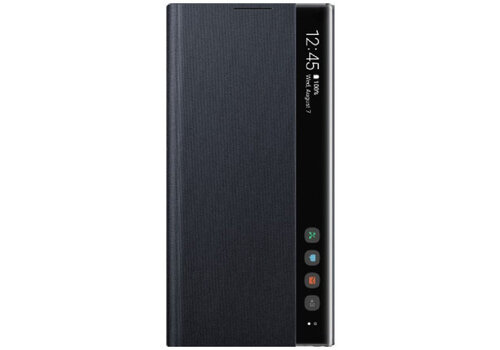 Samsung Galaxy Note 10+ Clear View Cover – Origineel EF‑ZN975CBEGWW (Zwart) 