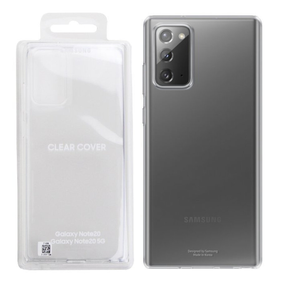 Samsung Galaxy Note 20 Clear Cover – Origineel EF‑QN980TTEGEU (Transparant)-1
