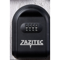 thumb-ZAZITEC Sleutelkluis met Cijfercode – Weerbestendige Sleutelbox – Muurmontage – In Meerdere Kleuren (Zwart, Rood, Blauw, Oranje, Groen)-1