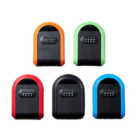 thumb-ZAZITEC Sleutelkluis met Cijfercode – Weerbestendige Sleutelbox – Muurmontage – In Meerdere Kleuren (Zwart, Rood, Blauw, Oranje, Groen)-3