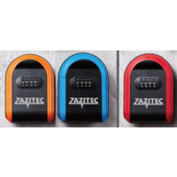 thumb-ZAZITEC Sleutelkluis met Cijfercode – Weerbestendige Sleutelbox – Muurmontage – In Meerdere Kleuren (Zwart, Rood, Blauw, Oranje, Groen)-2