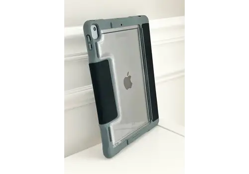 Zazitec iPad 10.2" Hoesje met Transparante Achterkant en Tri-Fold Cover (7e/8e/9e generatie) 