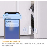 thumb-Panamalar Deurruit WiFi Sensor Smart Alert – Deur & Raam Sensor – Draadloze Beveiliging – Compatibel met Alexa & Google Home-4