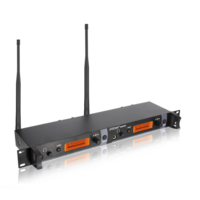 thumb-Zazitec Wireless In-Ear Monitor System EM2050 – 1 Transmitter + 2 Headset Receivers-2