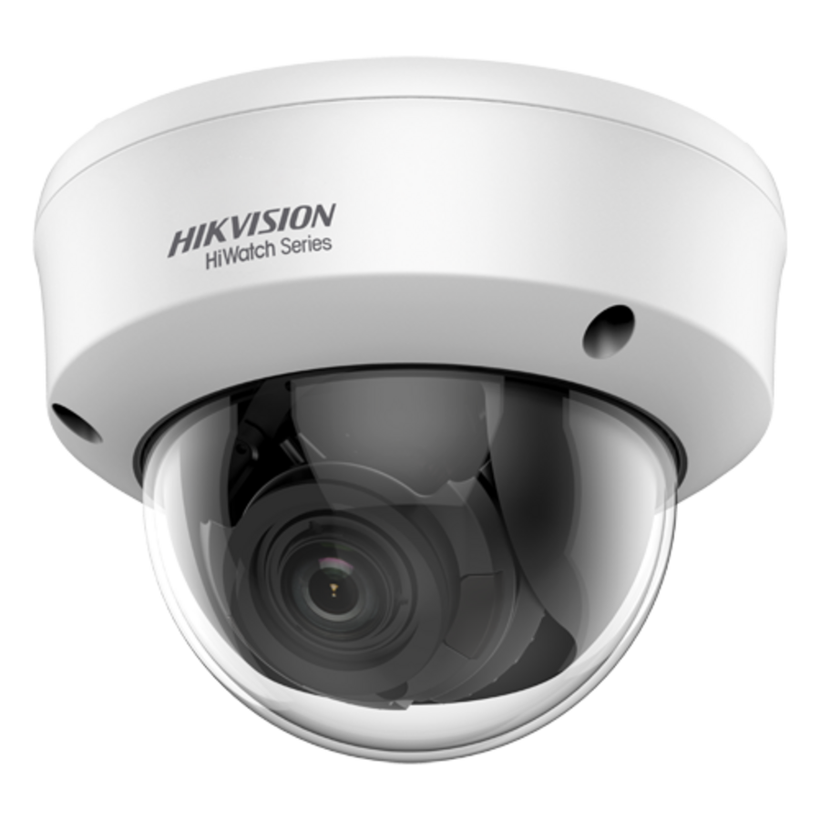 Hikvision HWT‑D340‑VF – 4 MP Varifocaal Dome Camera (2,8‑12 mm) – 4‑in‑1 (TVI/AHD/CVI/CVBS) – IP66-1