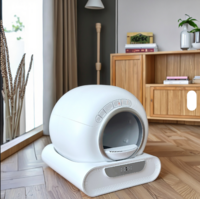 thumb-ZAZITEC Poopy MSP-08 – Automatische Zelfreinigende Kattenbak – Stille Smart Kattentoilet-1